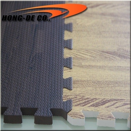 el grano de madera grueso 3/8inch hace espuma Playmat/24&quot; X24” Eva Foam Interlocking Tiles