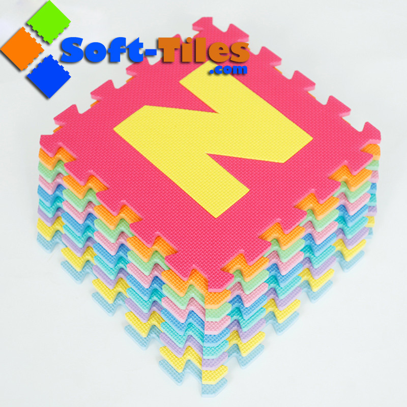 niños suaves de los 30*30cm EVA Formamide Puzzle Foam Mat que aprenden los juguetes