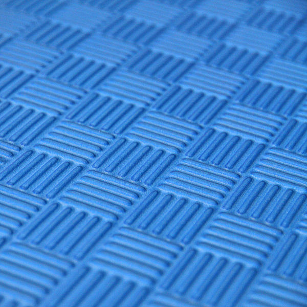 Eva Foam Sport Floor Mat de alta densidad azul amarilla