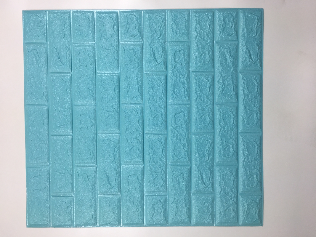 La decoración 30kg/Cbm 3D de Diy hace espuma auto-adhesivo fácil de las etiquetas engomadas los 70*70cm de la pared