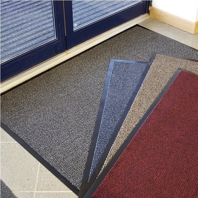 Ventaja de una alfombra de entrada interior 7,5h x 600w x 900d mm negro/gris negro/azul