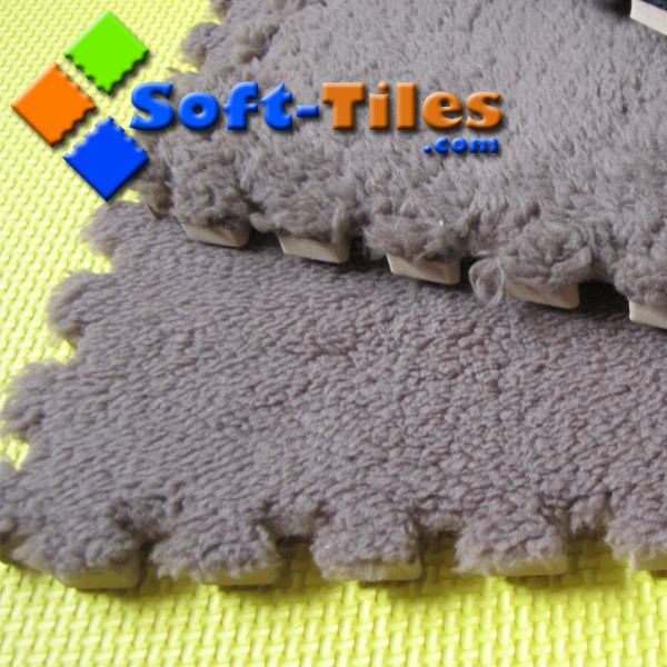 tejas de la alfombra de la felpa de 80kg/Cbm que entrelazan los 30*30*1.0cm