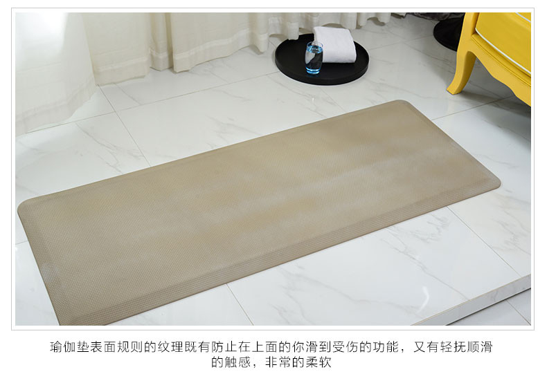 Esteras del piso de la cocina del cansancio del suavemente 150*60*2CM/estera antis de la situación de la cocina