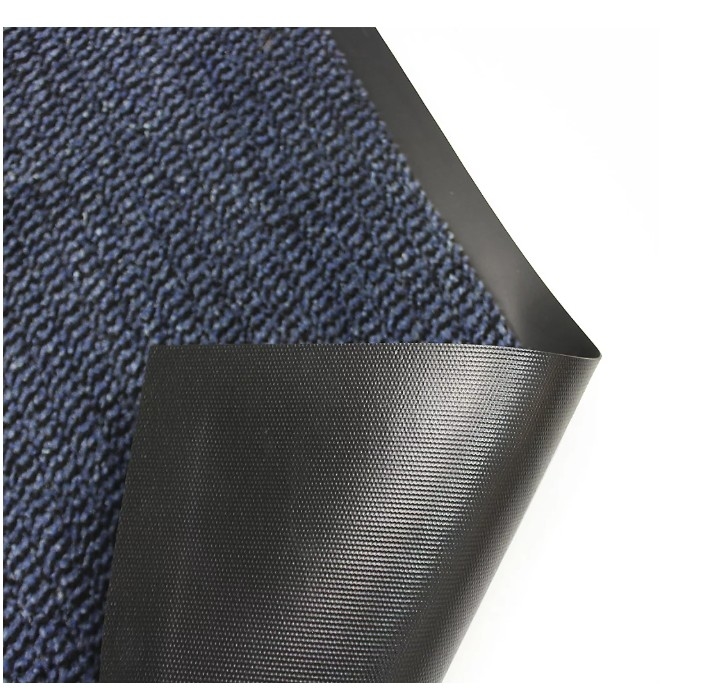 Europa Vyna-Plush Alfombra 7h x 600w x 900d mm negro/azul