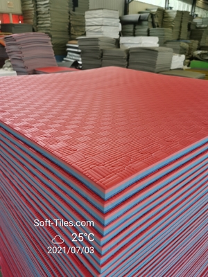 Rompecabezas EVA Foam Mat de alta densidad de Tatami de los artes marciales 3 capas